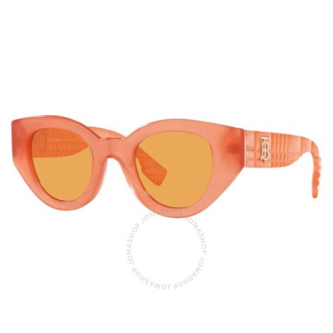 burberry sunglasses b4068|Burberry Meadow Orange Oval Ladies Sunglasses BE4390 .